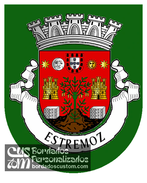 Emblema Bordado Município de Estremoz (Évora)