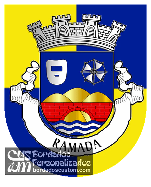 Emblema Bordado Antiga Freguesia de Ramada (Odivelas, Lisboa)