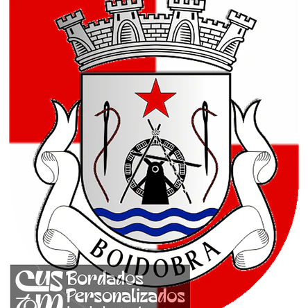 Emblema Bordado Freguesia de Boidobra (Covilhã, Castelo Branco) 1