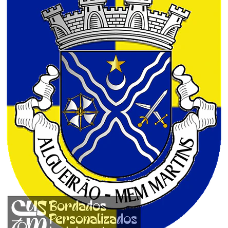 Emblema Bordado Freguesia de Algueirão-Mem Martins (Sintra, Lisboa) 1