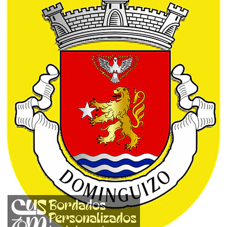 Emblema Bordado Freguesia de Dominguizo (Covilhã, Castelo Branco) 1