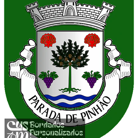 Emblema Bordado Freguesia de Parada de Pinhão (Sabrosa, Vila Real) 1