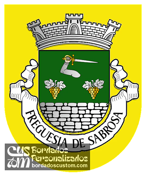 Emblema Bordado Freguesia de Sabrosa (Sabrosa, Vila Real)