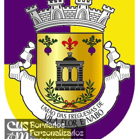Emblema Bordado Freguesia de Vila Flor e Nabo (Vila Flor, Bragança) 1