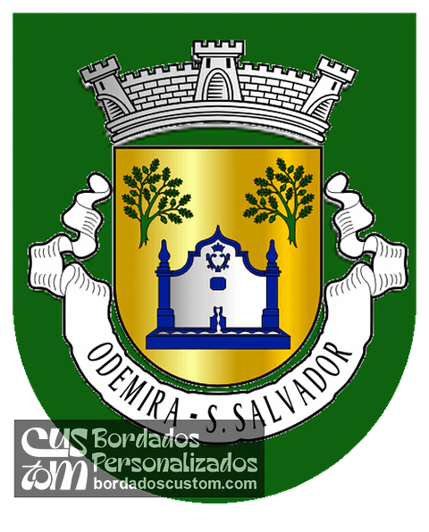 Emblema Bordado Antiga Freguesia de Odemira (São Salvador) (Odemira, Beja)