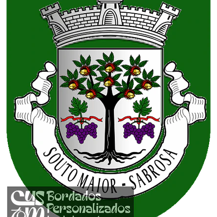 Emblema Bordado Freguesia de Souto Maior (Sabrosa, Vila Real) 1