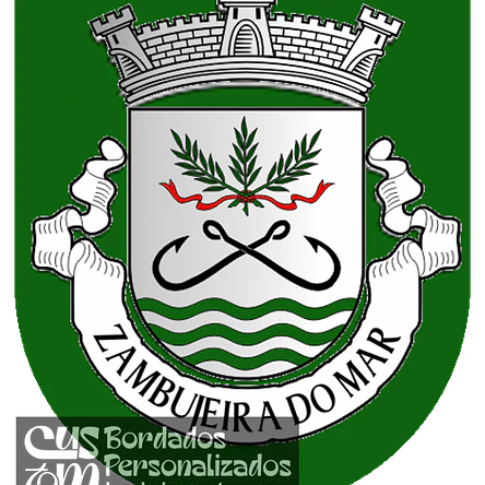 Emblema Bordado Antiga Freguesia de Zambujeira do Mar (Odemira, Beja) 1