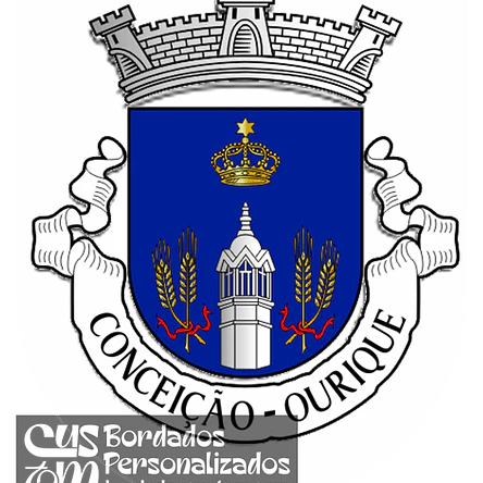 Emblema Bordado Antiga Freguesia de Conceição (Ourique, Beja) 1