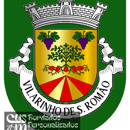 Emblema Bordado Freguesia de Vilarinho de São Romão (Sabrosa, Vila Real) 1