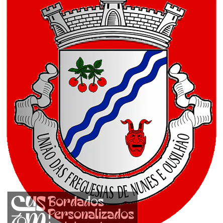 Emblema Bordado Freguesia de Nunes e Ousilhão (Vinhais, Bragança) 1