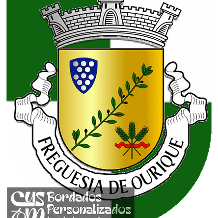 Emblema Bordado Antiga Freguesia de Ourique (Ourique, Beja) 1