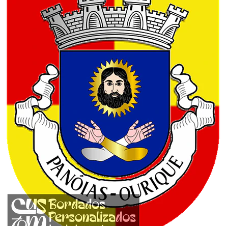 Emblema Bordado Antiga Freguesia de Panóias (Ourique, Beja) 1