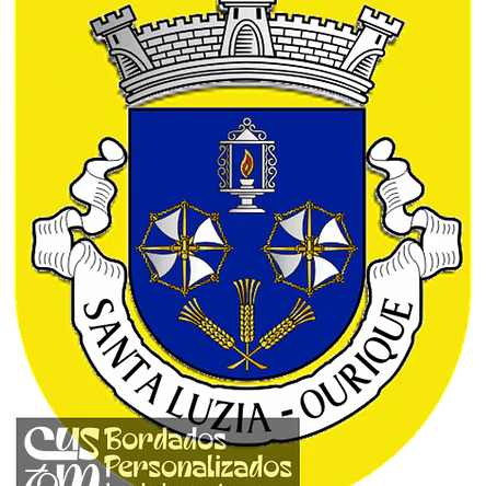 Emblema Bordado Antiga Freguesia de Santa Luzia (Ourique, Beja) 1