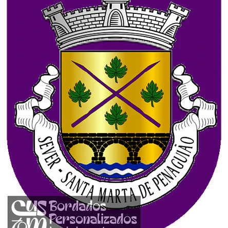 Emblema Bordado Freguesia de Sever (Santa Marta de Penaguião, Vila Real) 1