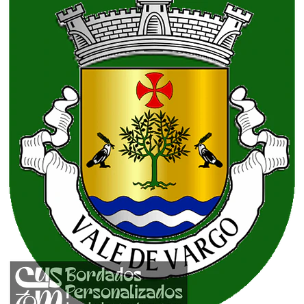 Emblema Bordado Antiga Freguesia de Vale de Vargo (Serpa, Beja) 1