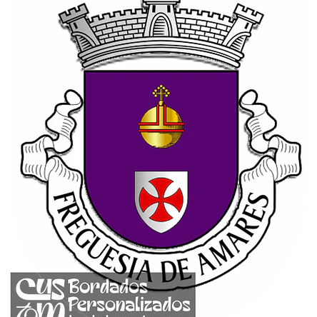 Emblema Bordado Antiga Freguesia de Amares (Amares, Braga) 1
