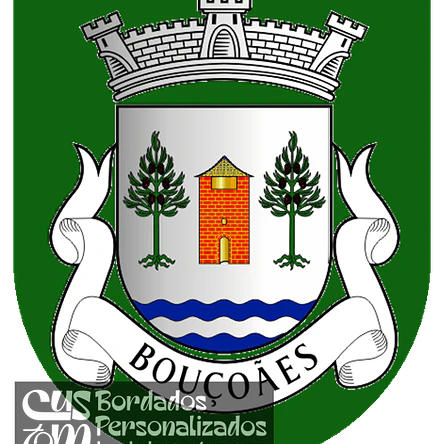 Emblema Bordado Freguesia de Bouçoães (Valpaços, Vila Real) 1