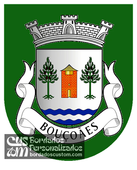 Emblema Bordado Freguesia de Bouçoães (Valpaços, Vila Real)