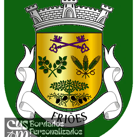 Emblema Bordado Freguesia de Friões (Valpaços, Vila Real) 1