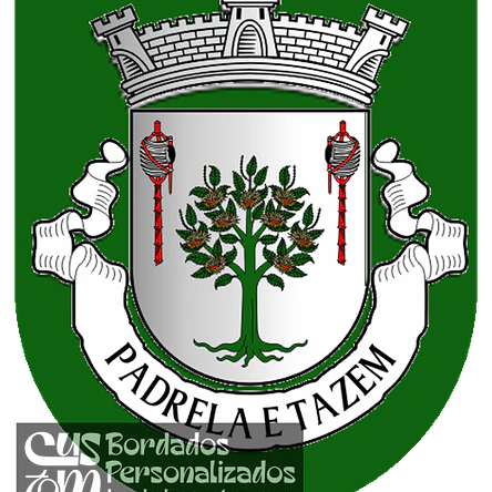 Emblema Bordado Freguesia de Padrela e Tazem (Valpaços, Vila Real) 1