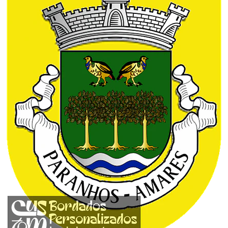 Emblema Bordado Antiga Freguesia de Paranhos (Amares, Braga) 1