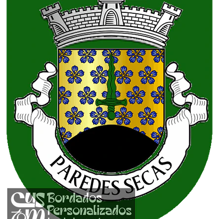 Emblema Bordado Antiga Freguesia de Paredes Secas (Amares, Braga) 1