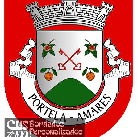 Emblema Bordado Antiga Freguesia de Portela (Amares, Braga) 1