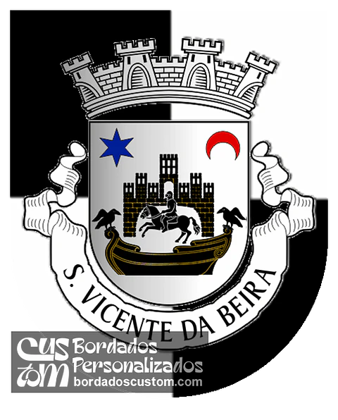 Emblema Bordado Freguesia de São Vicente da Beira (Castelo Branco, Castelo Branco)