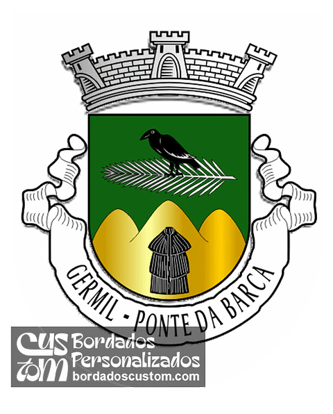 Emblema Bordado Antiga Freguesia de Germil (Ponte da Barca, Viana do Castelo)