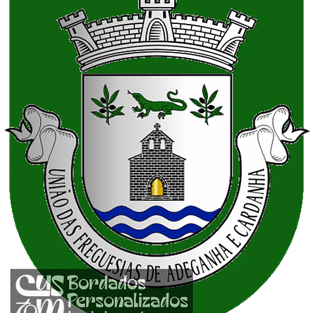 Emblema Bordado Freguesia de Adeganha e Cardanha (Torre de Moncorvo, Bragança) 1