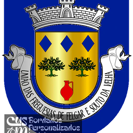 Emblema Bordado Freguesia de Felgar e Souto da Velha (Torre de Moncorvo, Bragança) 1