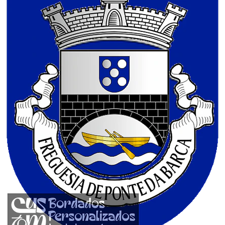 Emblema Bordado Antiga Freguesia de Ponte da Barca (Ponte da Barca, Viana do Castelo) 1