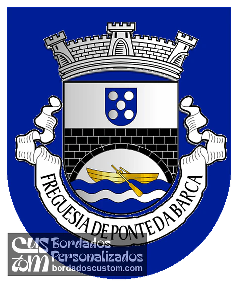 Emblema Bordado Antiga Freguesia de Ponte da Barca (Ponte da Barca, Viana do Castelo)
