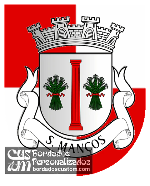Emblema Bordado Antiga Freguesia de São Manços (Évora, Évora)