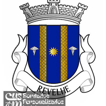Emblema Bordado Freguesia de Revelhe (Fafe, Braga) 1