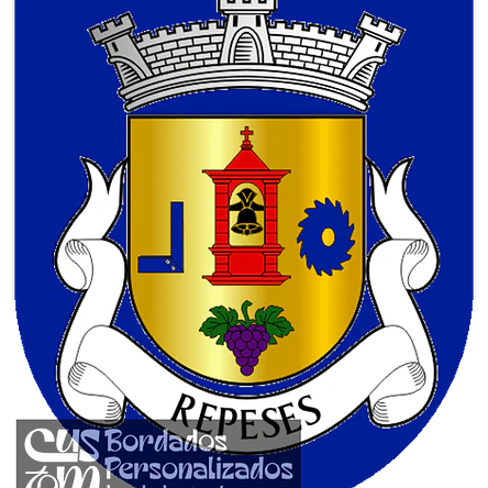 Emblema Bordado Antiga Freguesia de Repeses (Viseu, Viseu) 1