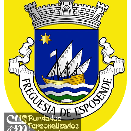 Emblema Bordado Antiga Freguesia de Esposende (Esposende, Braga) 1