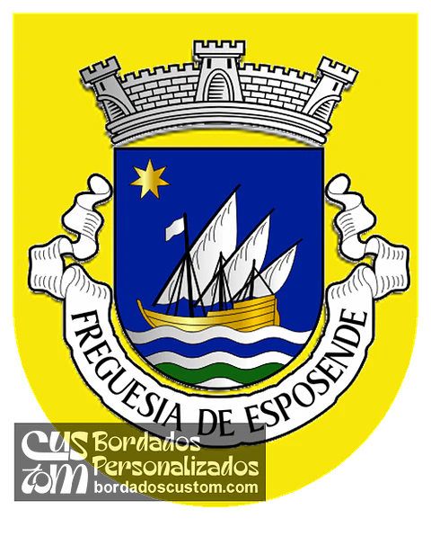 Emblema Bordado Antiga Freguesia de Esposende (Esposende, Braga)