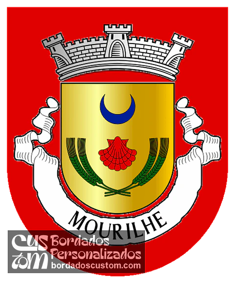 Emblema Bordado Antiga Freguesia de Mourilhe (Montalegre, Vila Real)