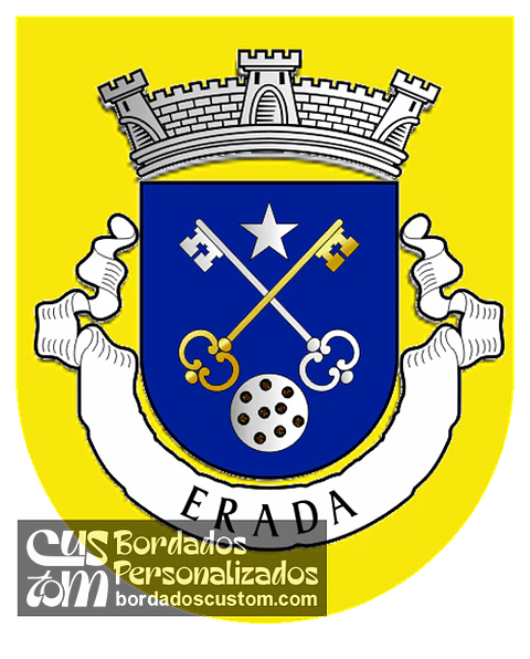 Emblema Bordado Freguesia de Erada (Covilhã, Castelo Branco)