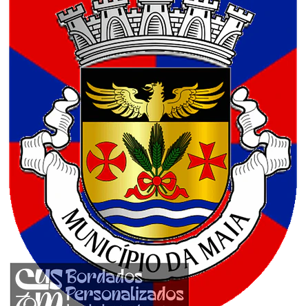 Emblema Bordado Município de Maia (Porto) 1
