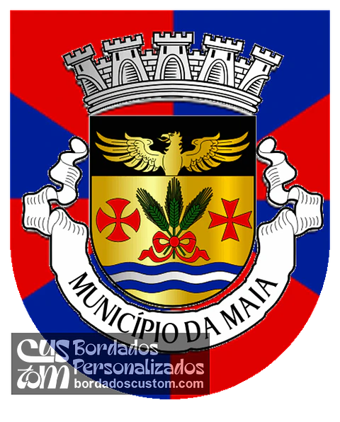Emblema Bordado Município de Maia (Porto)