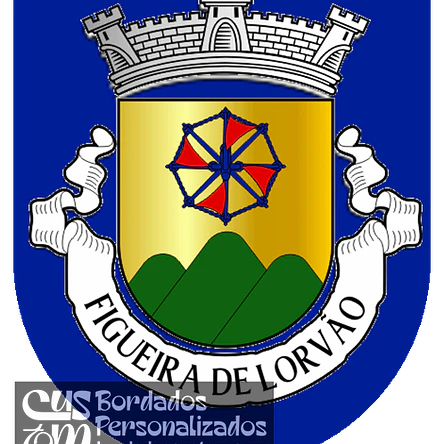 Emblema Bordado Freguesia de Figueira de Lorvão (Penacova, Coimbra) 1