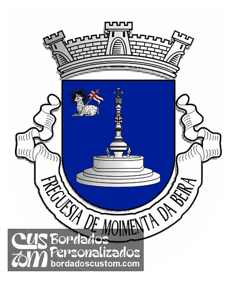 Emblema Bordado Freguesia de Moimenta da Beira (Moimenta da Beira, Viseu)