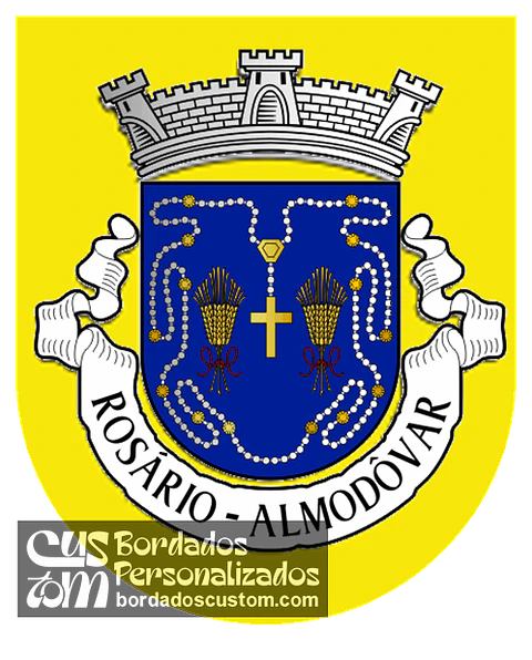 Emblema Bordado Freguesia de Rosário (Almodôvar, Beja)