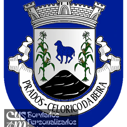 Emblema Bordado Freguesia de Prados (Celorico da Beira, Guarda) 1