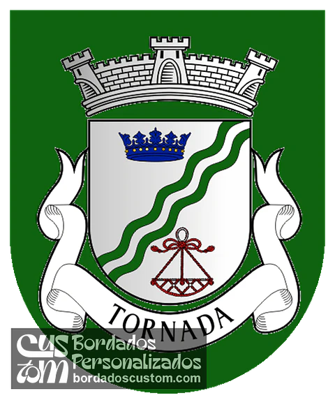 Emblema Bordado Antiga Freguesia de Tornada (Caldas da Rainha, Leiria)