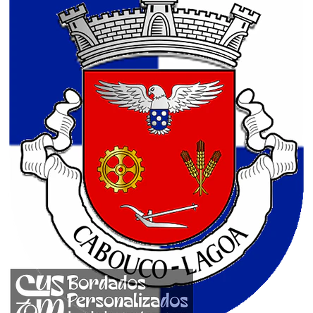 Emblema Bordado Freguesia de Cabouco (Lagoa, Açores) 1