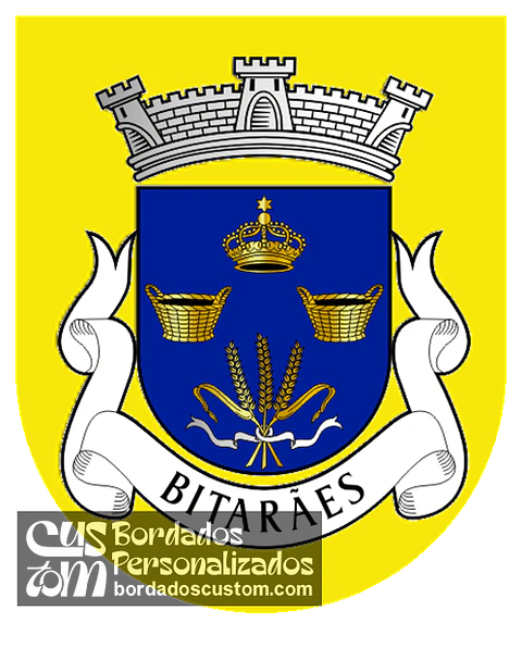 Emblema Bordado Antiga Freguesia de Bitarães (Paredes, Porto)