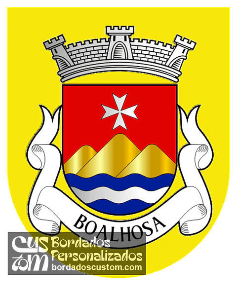 Emblema Bordado Freguesia de Boalhosa (Ponte de Lima, Viana do Castelo)